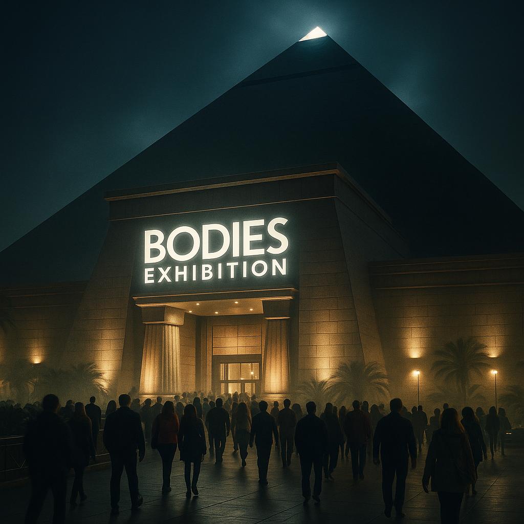 Bodies The Exhibition at The Luxor Hotel venue image